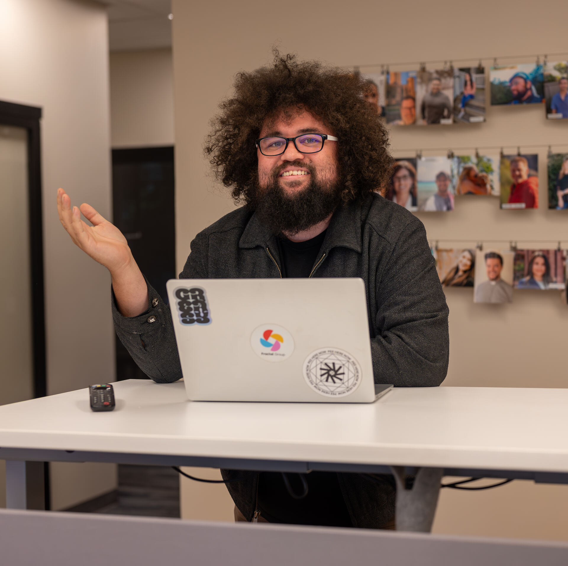 Member working quietly on a laptop at Granite City Workspaces in Folsom, CA